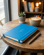 2026 Yearly Planner Bright Blue