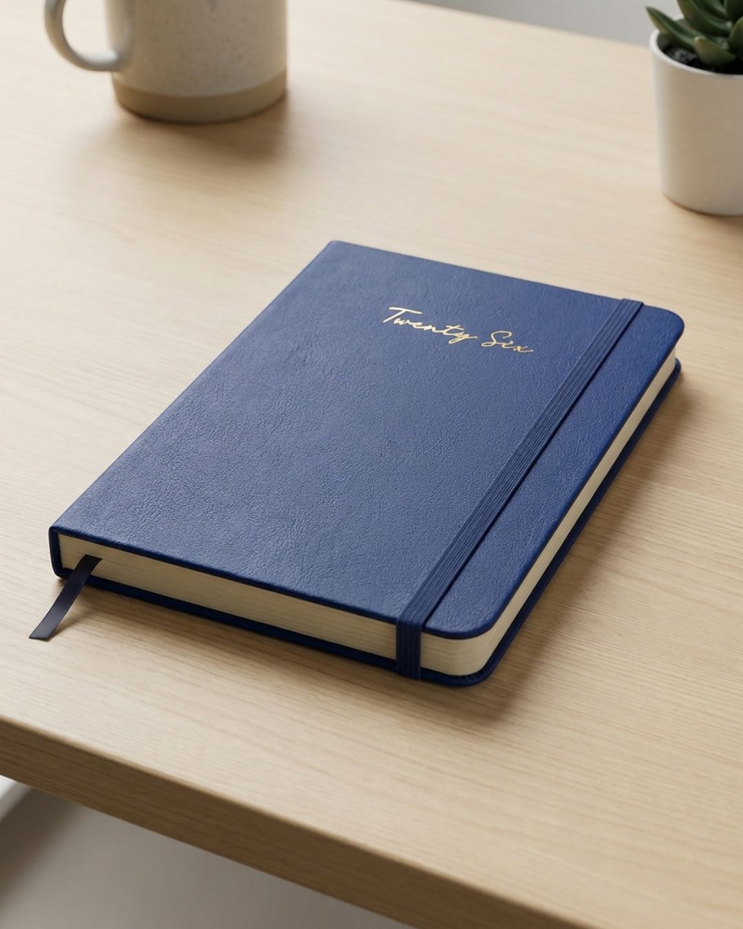 2026 Yearly Planner Navy Blue