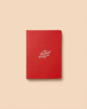 2026 Yearly Planner Deep Red