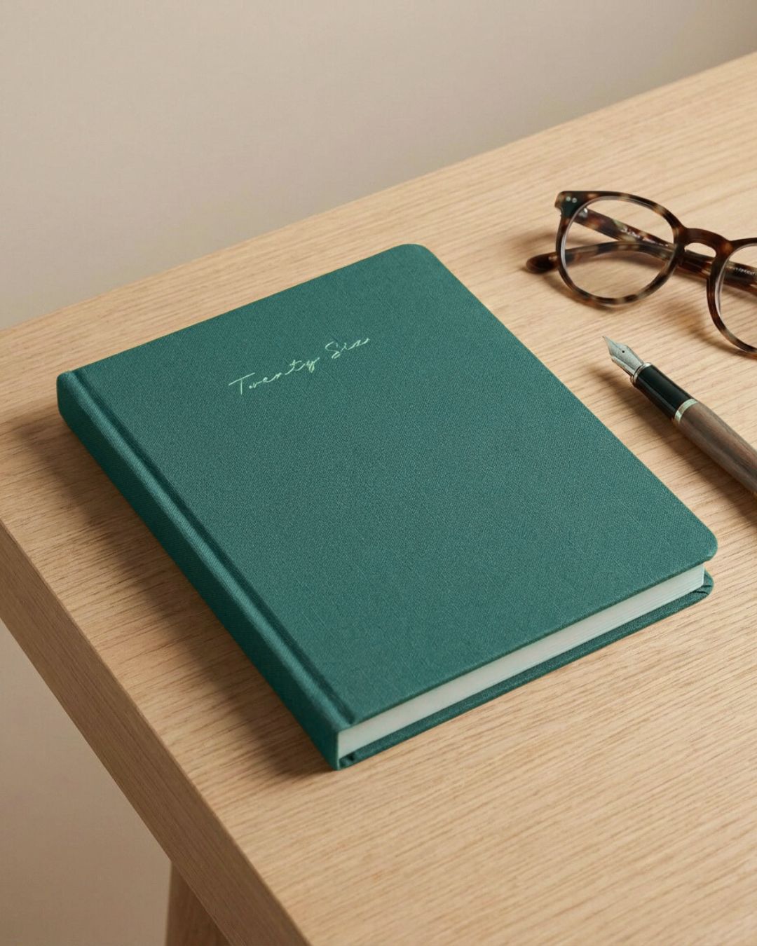 2026 Yearly Planner Evergreen Green