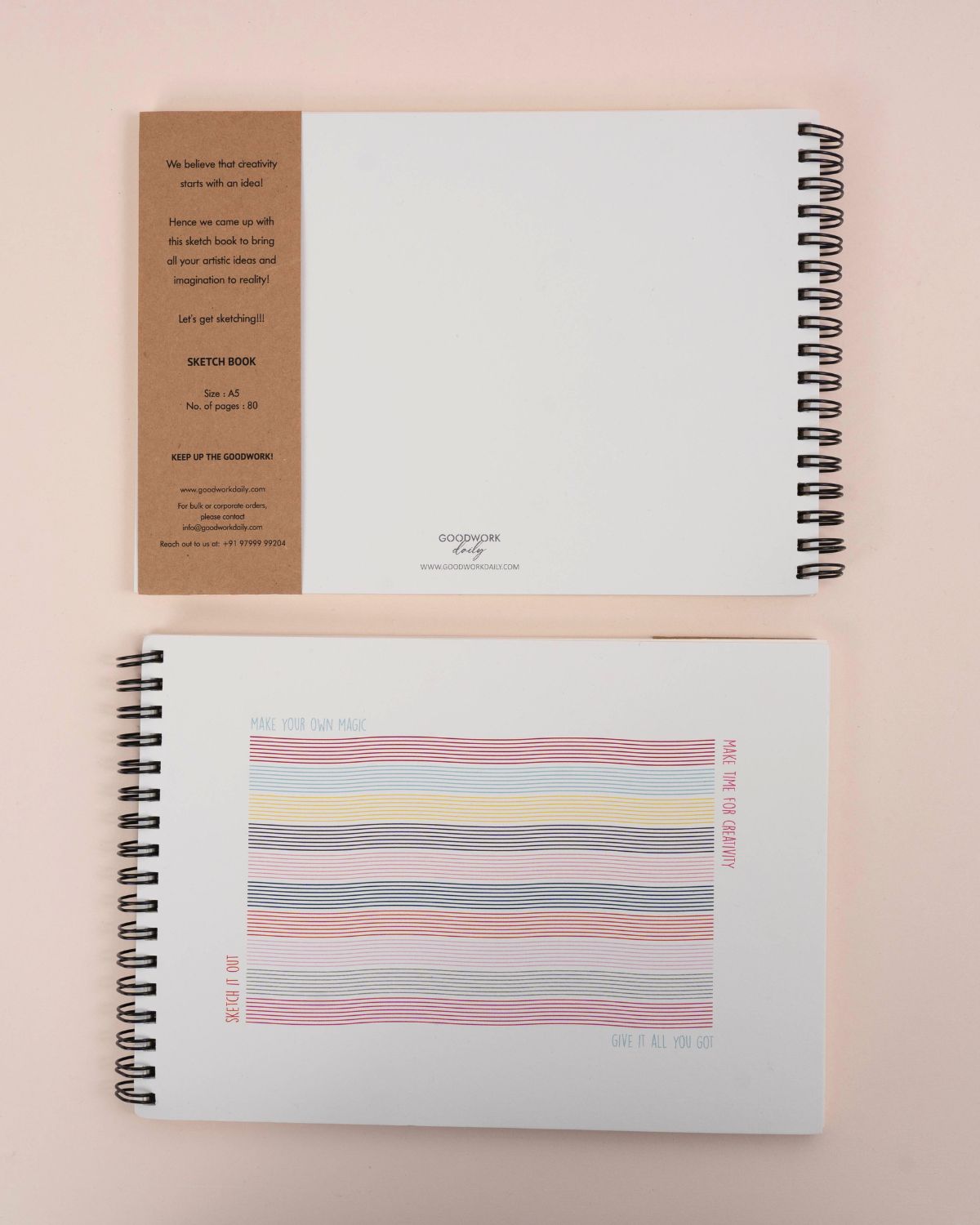 Multi Lines | A5 Sketchbook