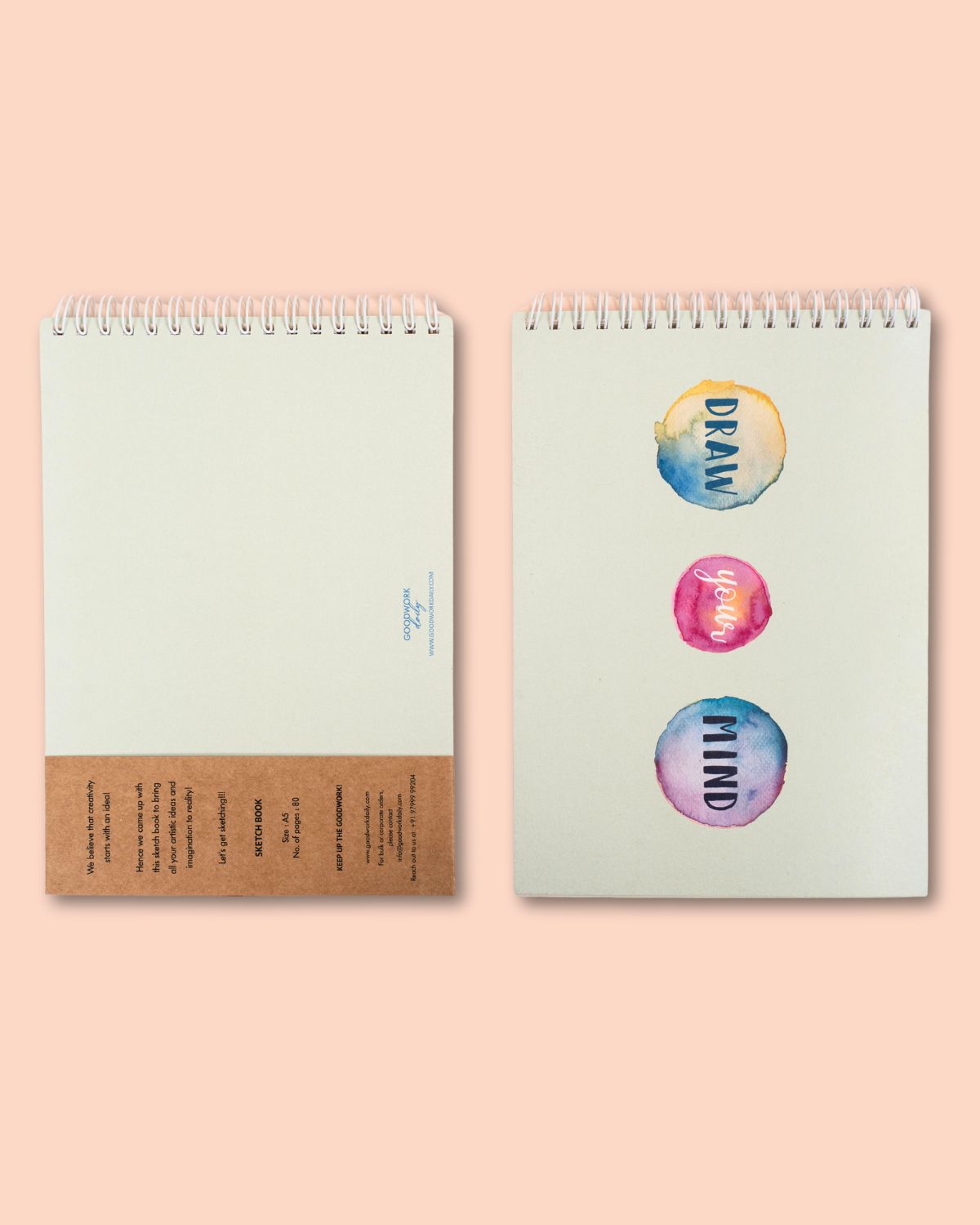 Draw Your Mind | A5 Sketchbook