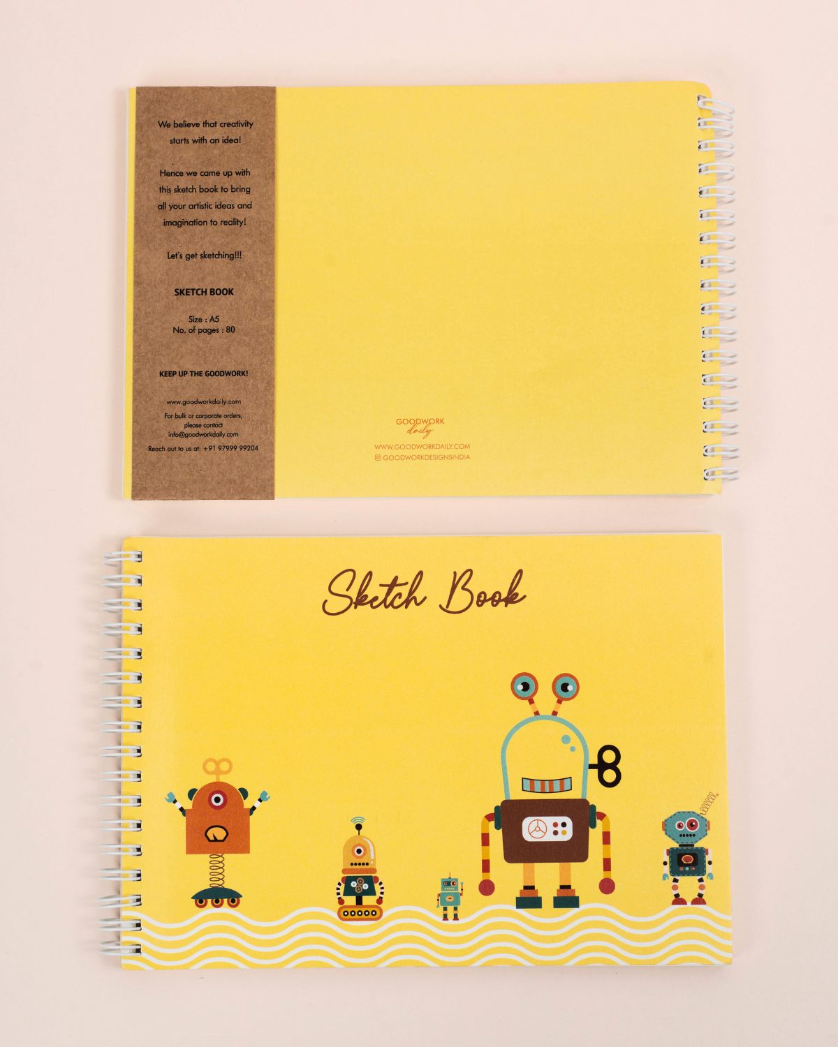 Robots | A5 Sketchbook